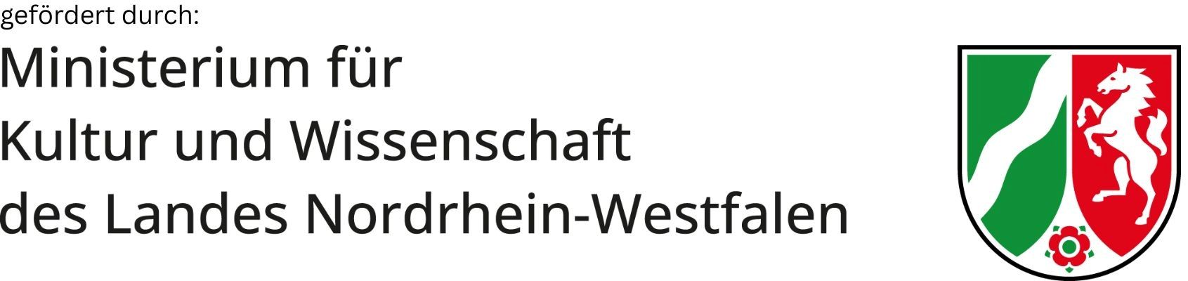 Logo des Ministeriums für Kultur und Wissenschaft des Landes NRW